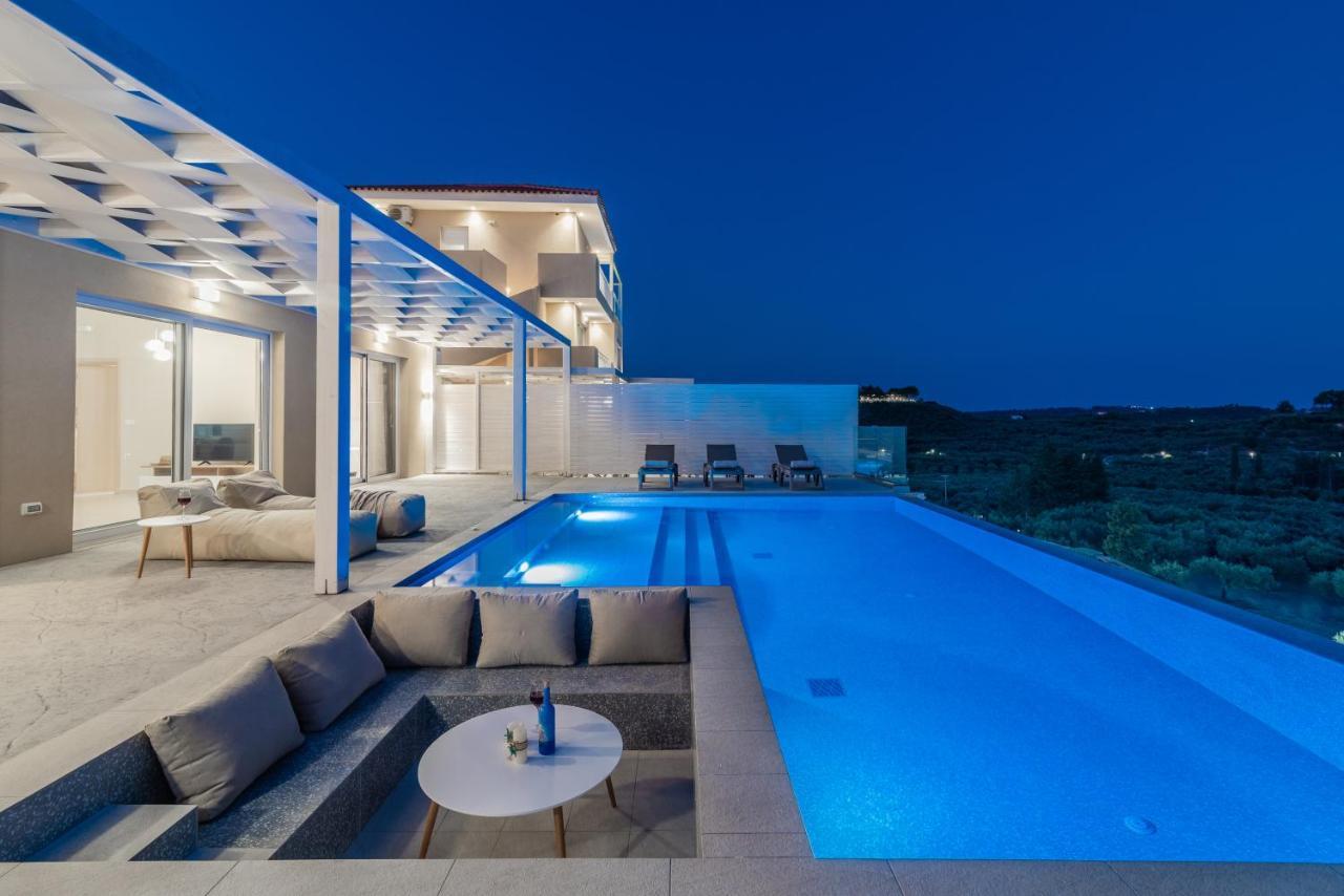 Spartakos Luxury Villa 2 Koukounariá Exteriör bild