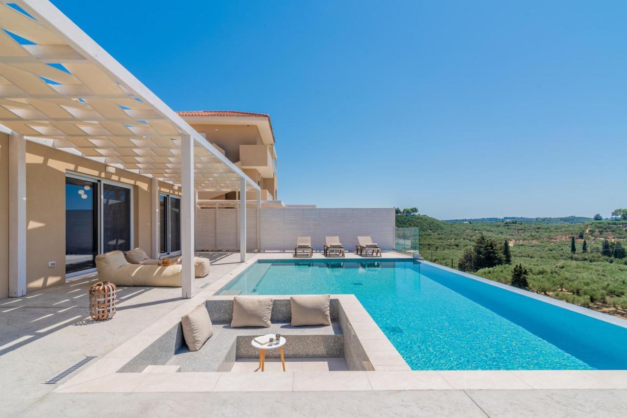 Spartakos Luxury Villa 2 Koukounariá Exteriör bild