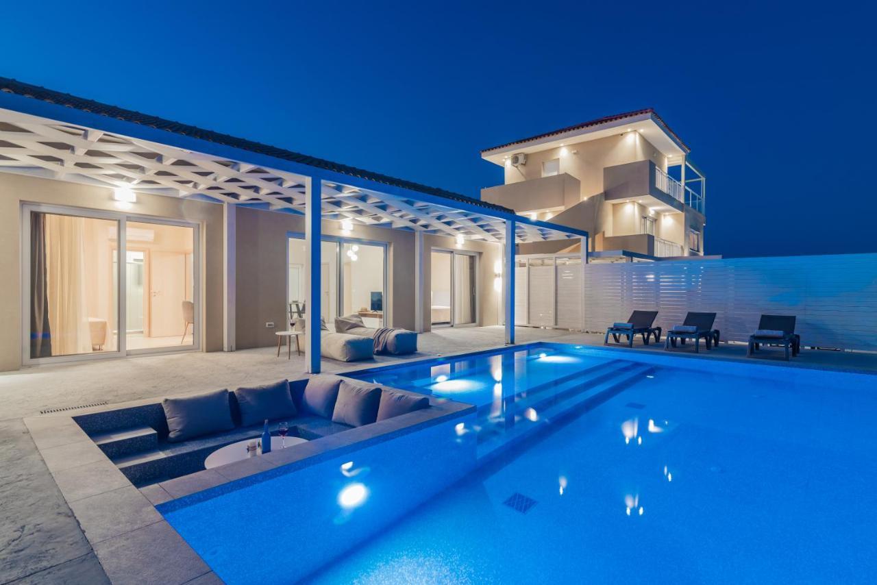 Spartakos Luxury Villa 2 Koukounariá Exteriör bild